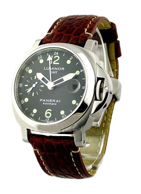 panerai 40mm gmt watch|panerai watch cost.